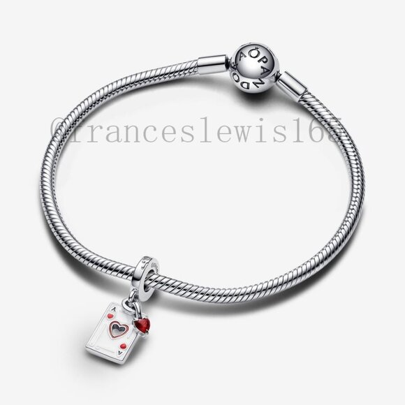 Pandora Villains Queen of Hearts Double Dangle Charm - Picture 3 of 6